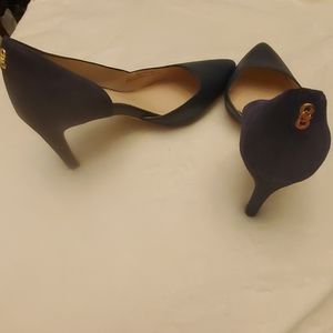 Cole Haan Leather & Suede Heels 91/2B